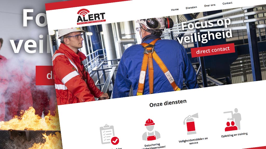 Website en brochurelijn Alert Delfzijl