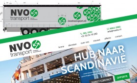 Video, website, nieuw logo en huisstijl NVO Transport