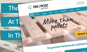 Nieuwe website PKF/POST Pallets