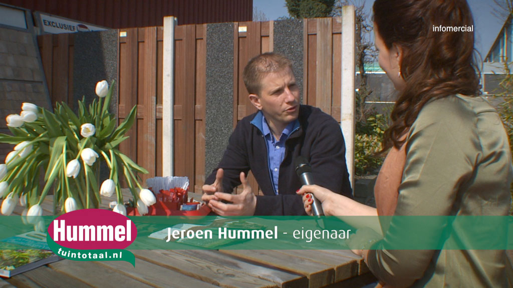 Hummel Tuintotaal infomercial TV Noord