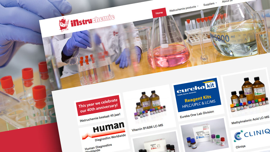 Website + beursstand INstruchemie