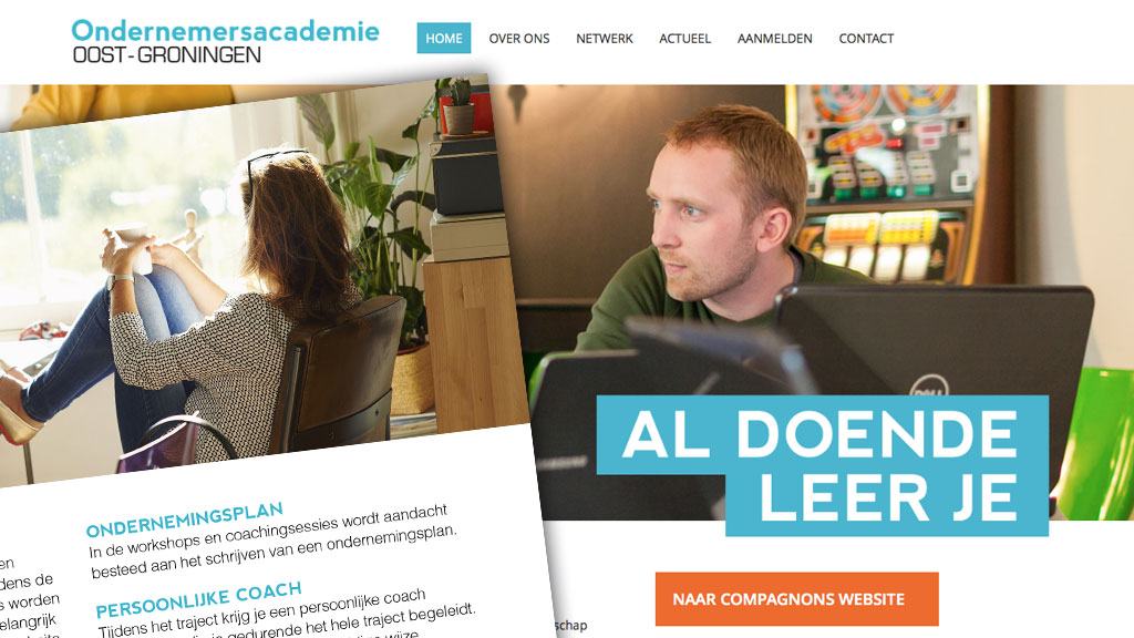 Website Ondernemersacademie