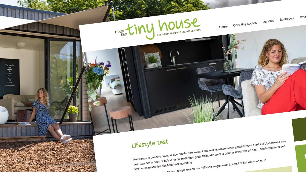 Campagne tiny houses Groninger Huis