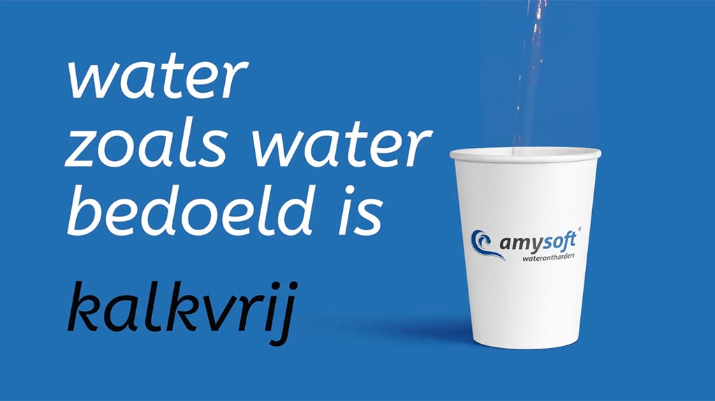 Nieuwe tv-commercials Amysoft waterontharders