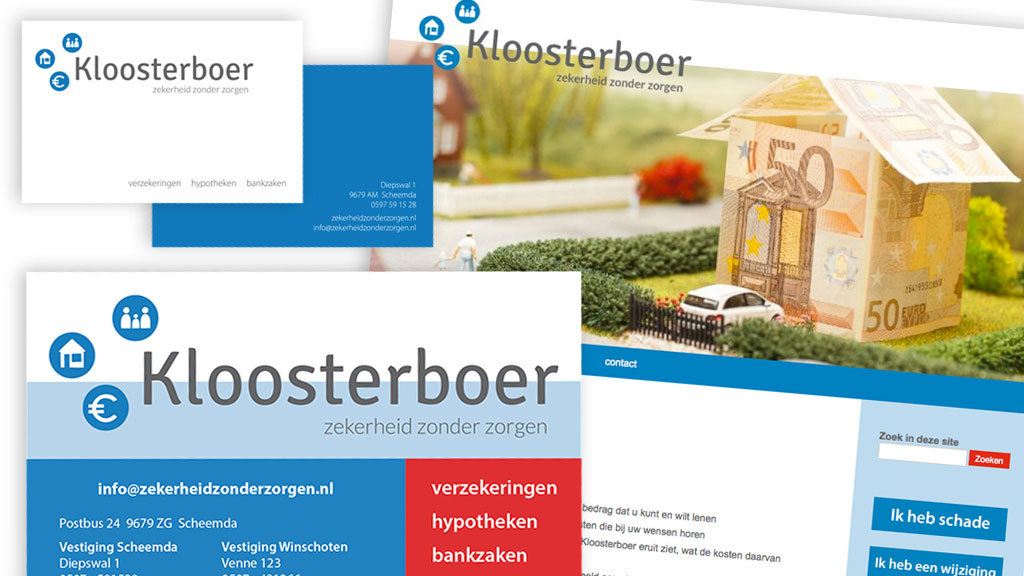 Logo + huisstijl Kloosterboer